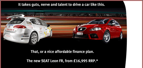 Test drive seat leon